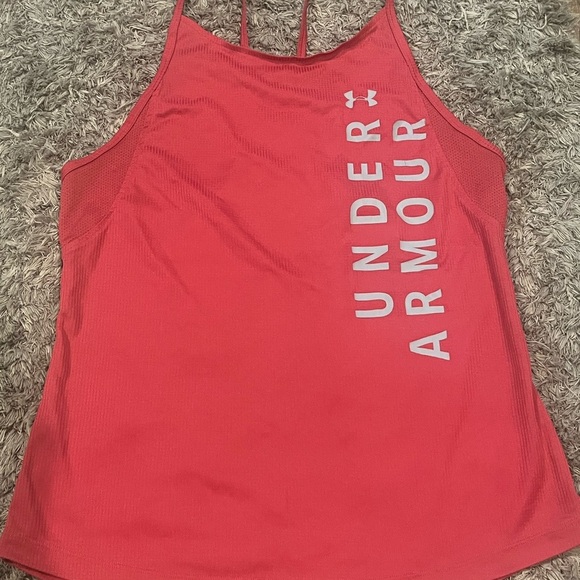 Under Armour Women's Bold Red Tank Top - Picture 1 of 6